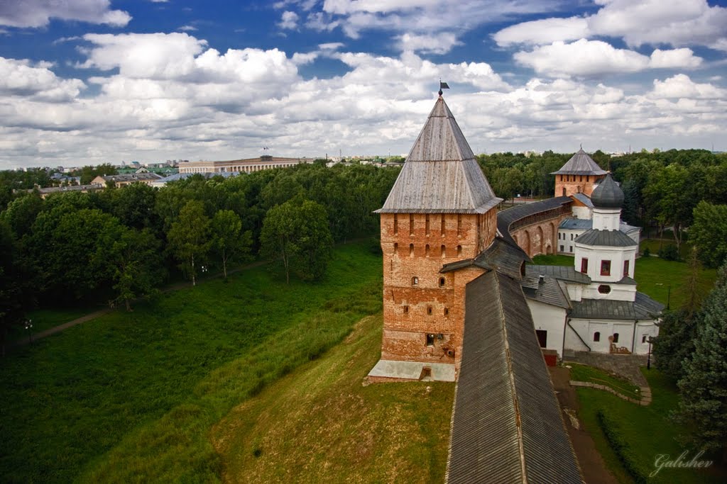 Kremlin: High Point of View ( Fortress ) Novgorod, Новгород