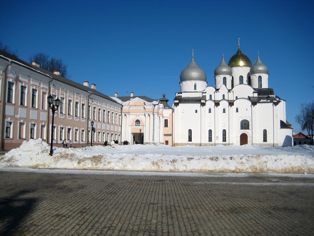 Софийский собор - Saint Sophia Cathedral, Новгород