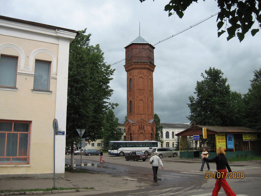 водонапорная башня, Старая Русса
