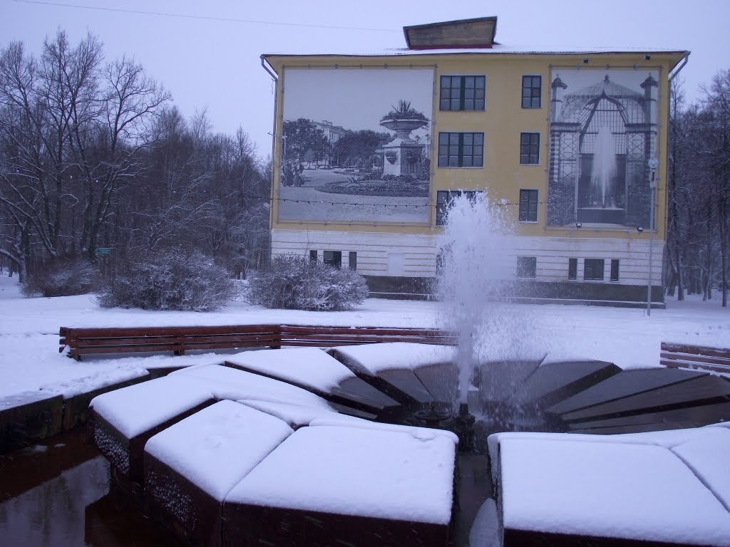Муравьёвский фонтан с минеральной водой, Старая Русса