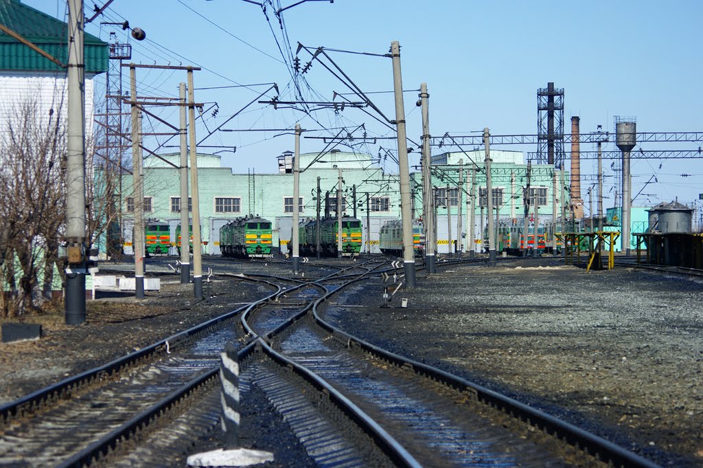 Ремонтное локомотивное депо Карасук, Карасук