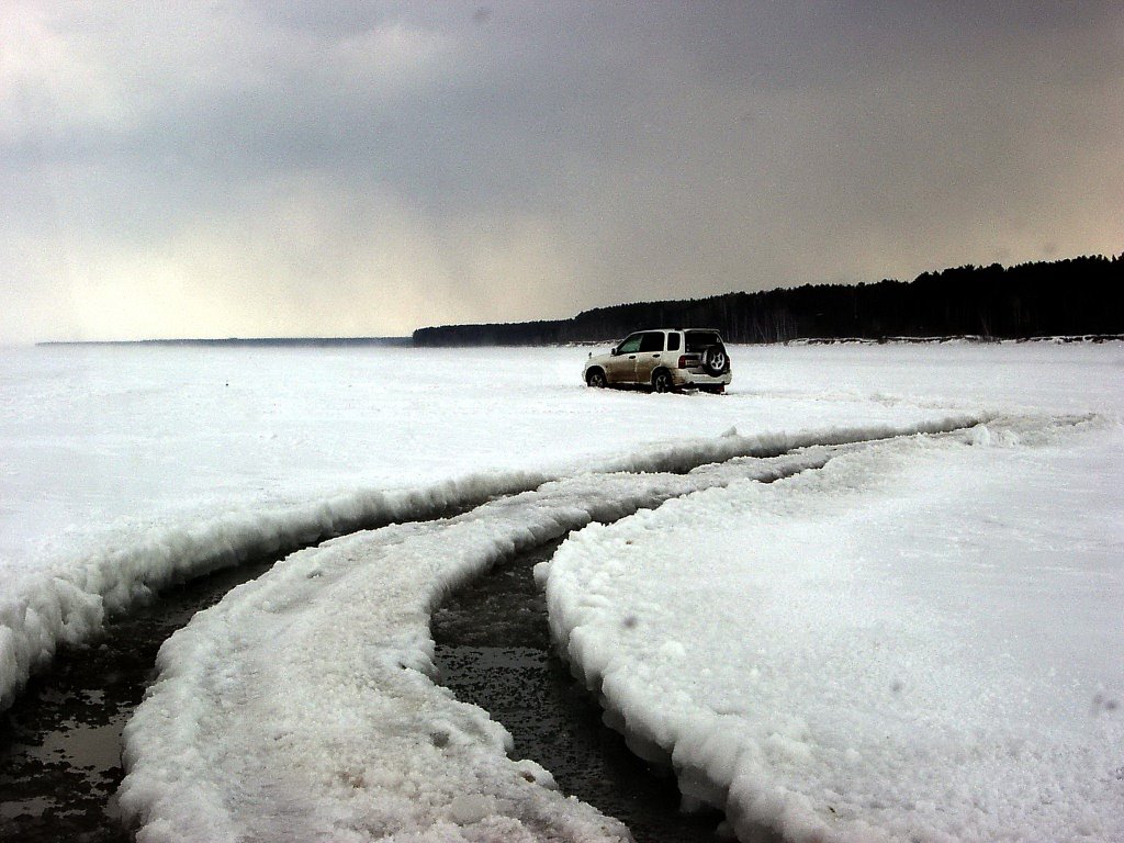 Winter fishing, Михайловский