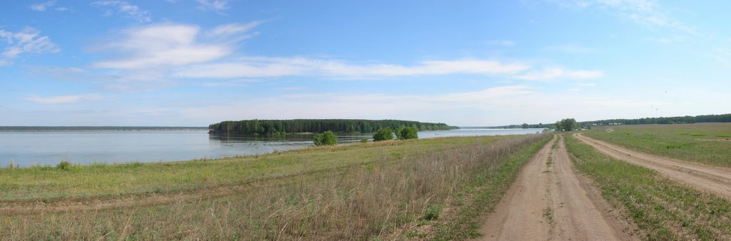 Новосибирское водохранилище, с.Милованово, Михайловский