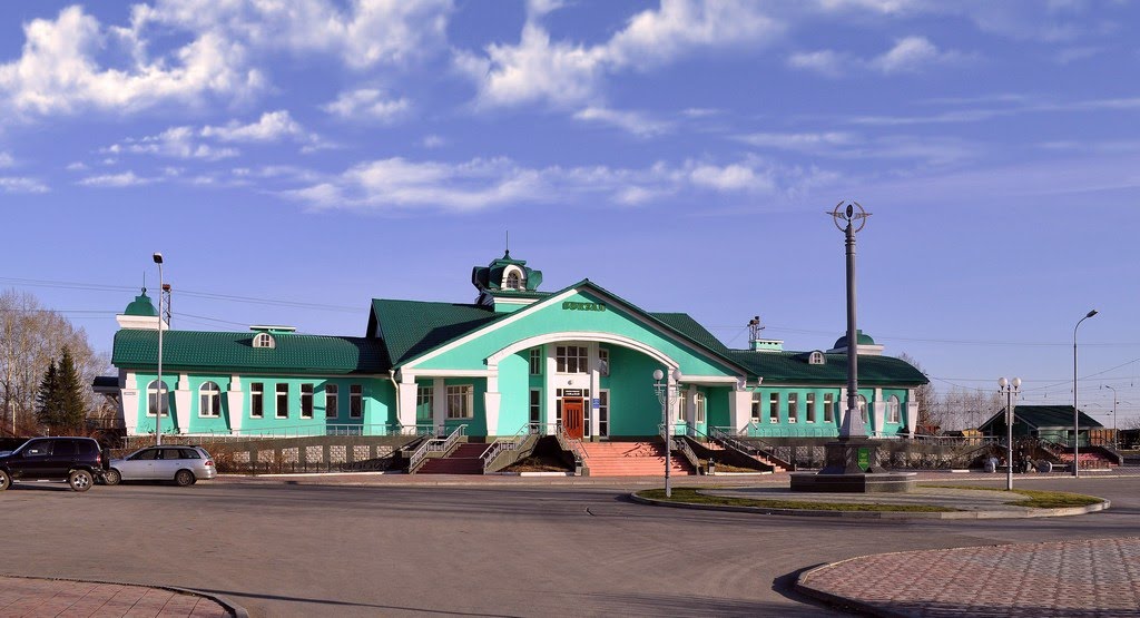 Ж.д.вокзал в р.п.Мошково, Мошково