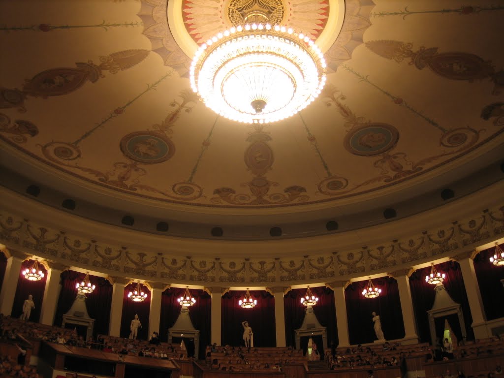 Интерьер Большого  зала  / Interior of Big Hall, Новосибирск