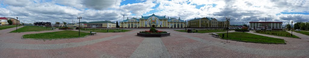 Вокзал, Railway Station, Bahnhof, Исилькуль