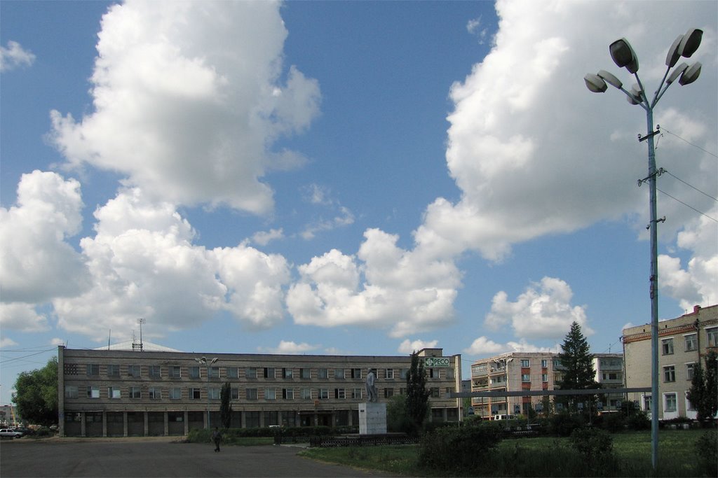 Isilkuls central square (Центральная площадь Исилькуля), Исилькуль