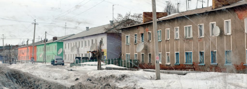 Цветные дома в Марьяновке, Марьяновка