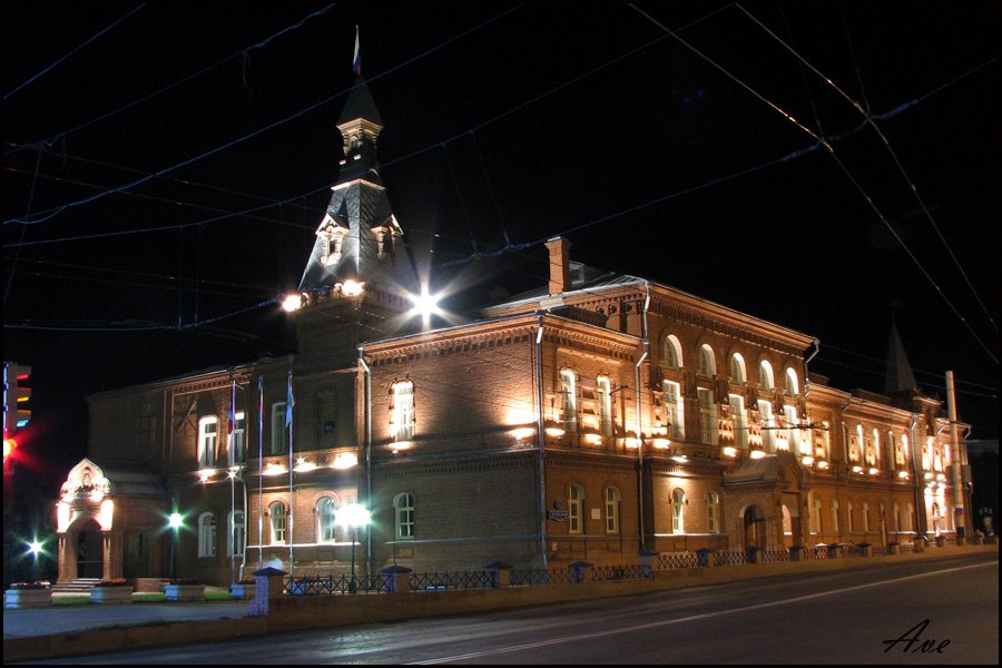 Omsk. Municipal duma building., Омск