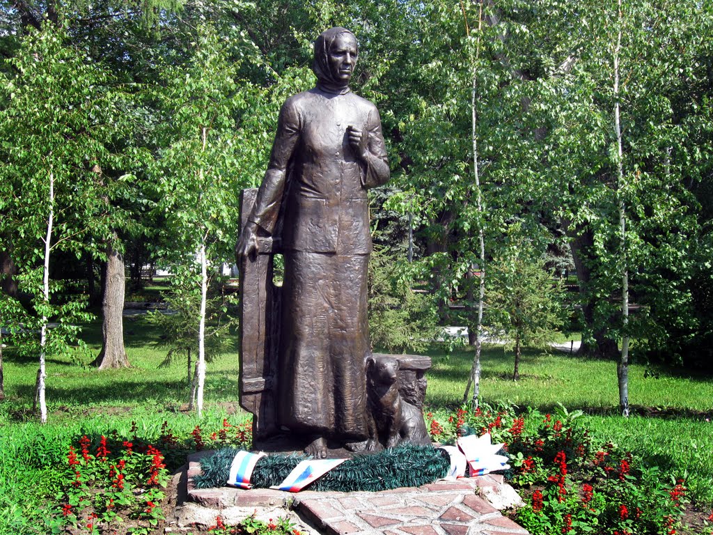 Omsk, Анастасия Ларионова, мать семи сыновей, не вернувшихся с войны, Омск