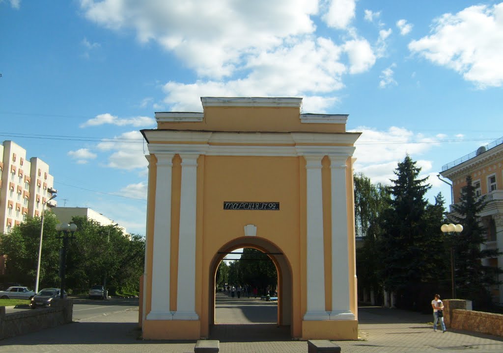 Омск. Тарские ворота, Омск