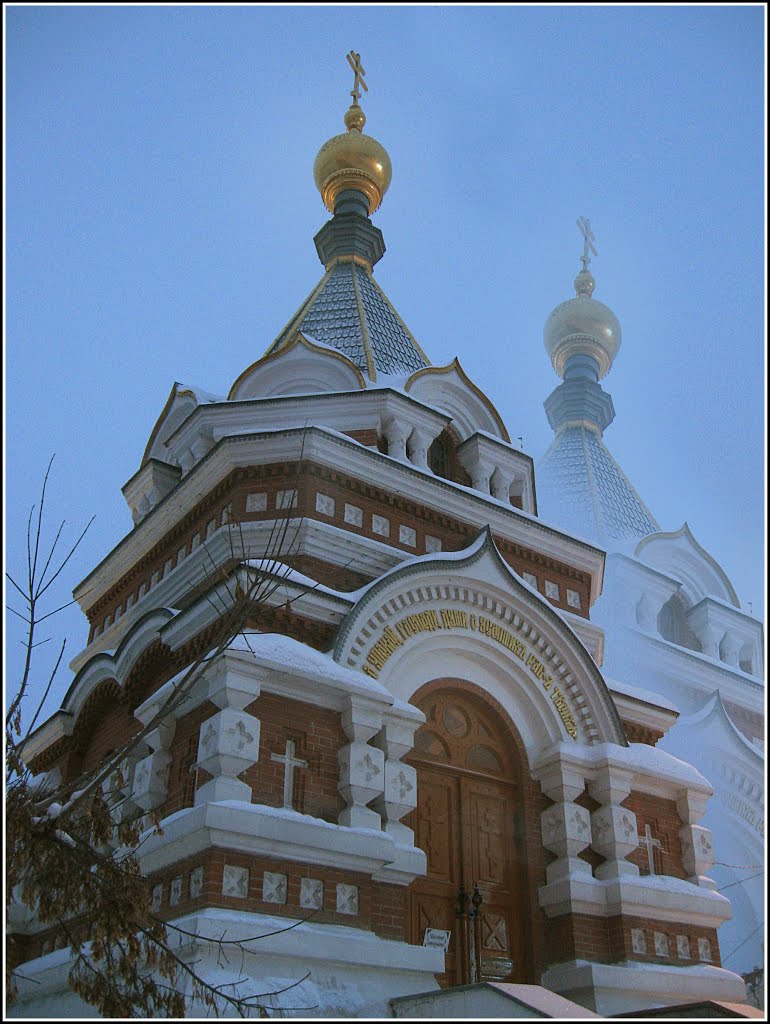 Крещенское утро морозное, Омск