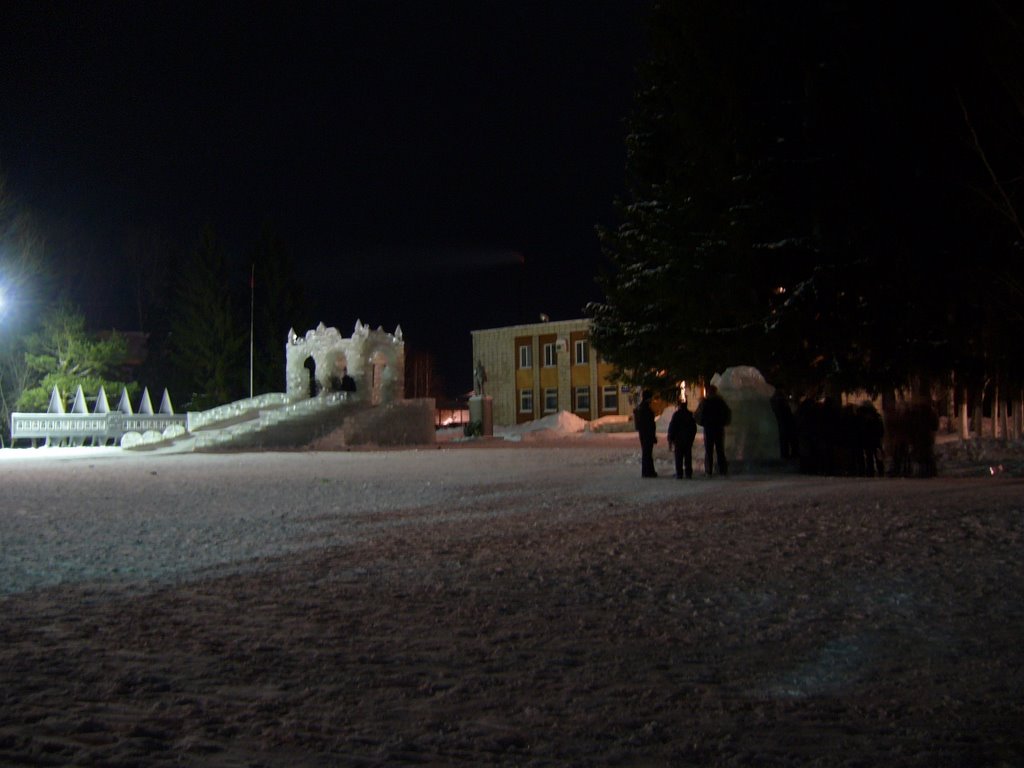 Площадь зимой.01.2007, Седельниково