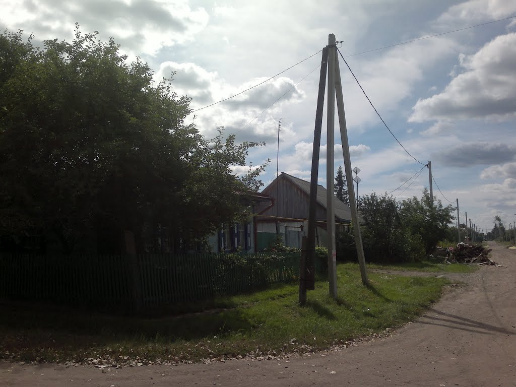 перекресток в городок, Тюкалинск