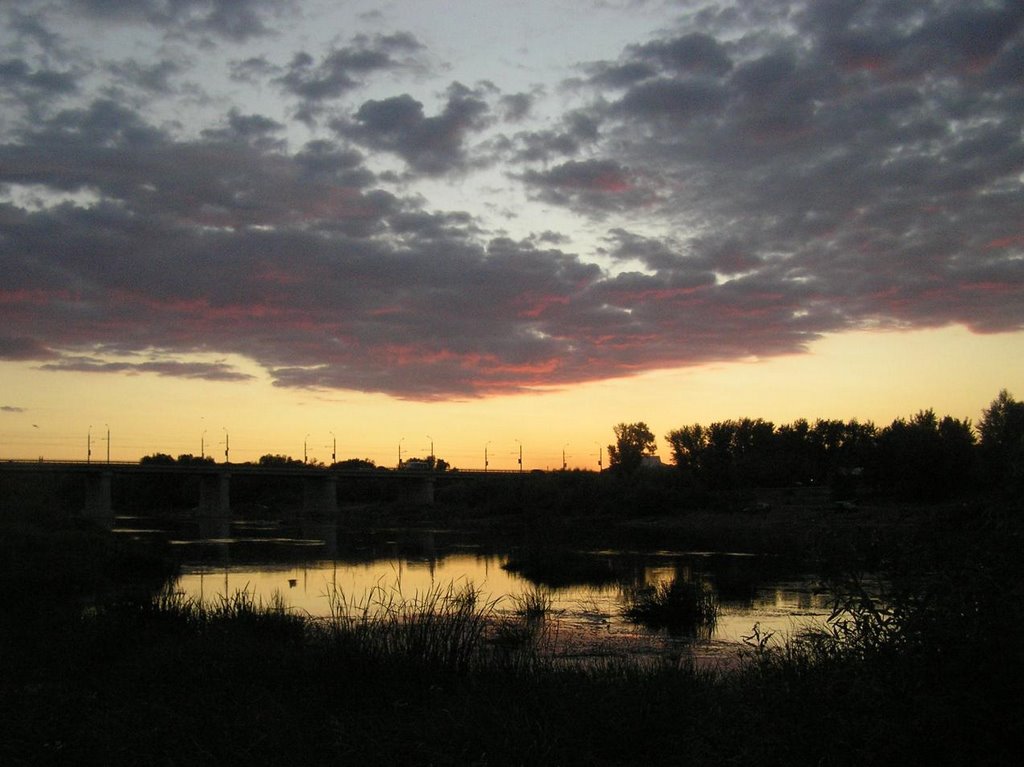 Закат на Урале, Оренбург