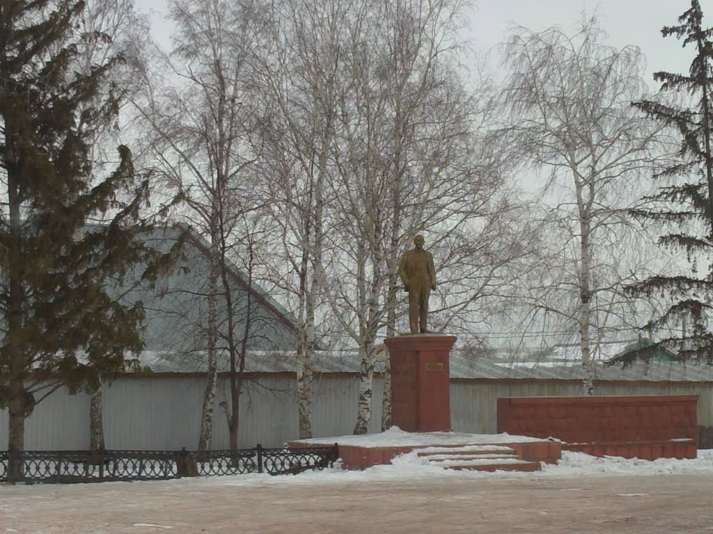 Памятник В.И. Ленину на площади, Пономаревка