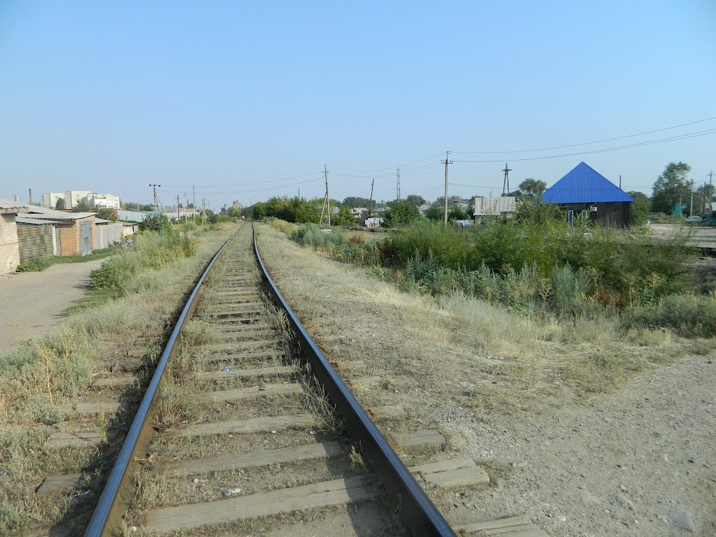 Железнодорожная ветка к солянным шахтам (Соль-Илецк), Соль-Илецк