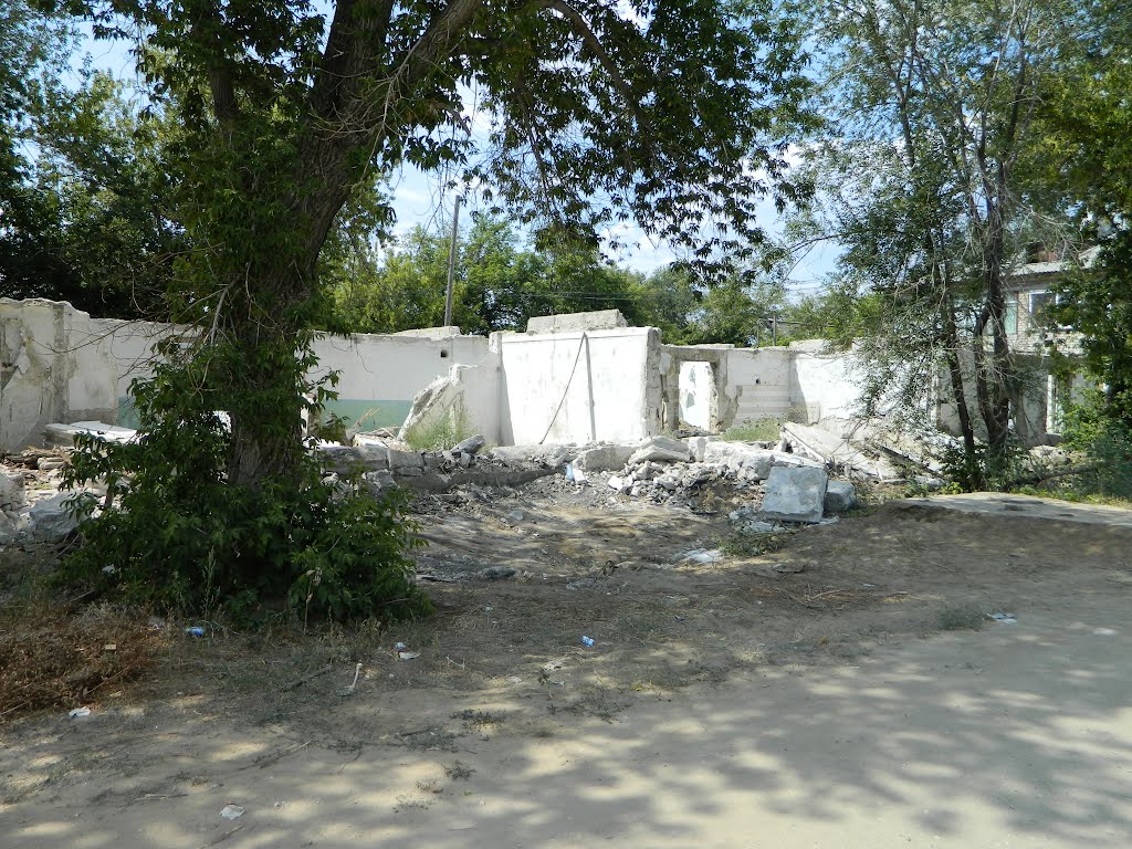 Снесенный дом на улице Городок Рудников (Соль-Илецк), Соль-Илецк