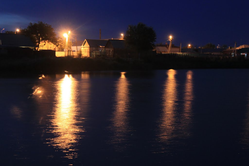 На озёрах ночью, Соль-Илецк