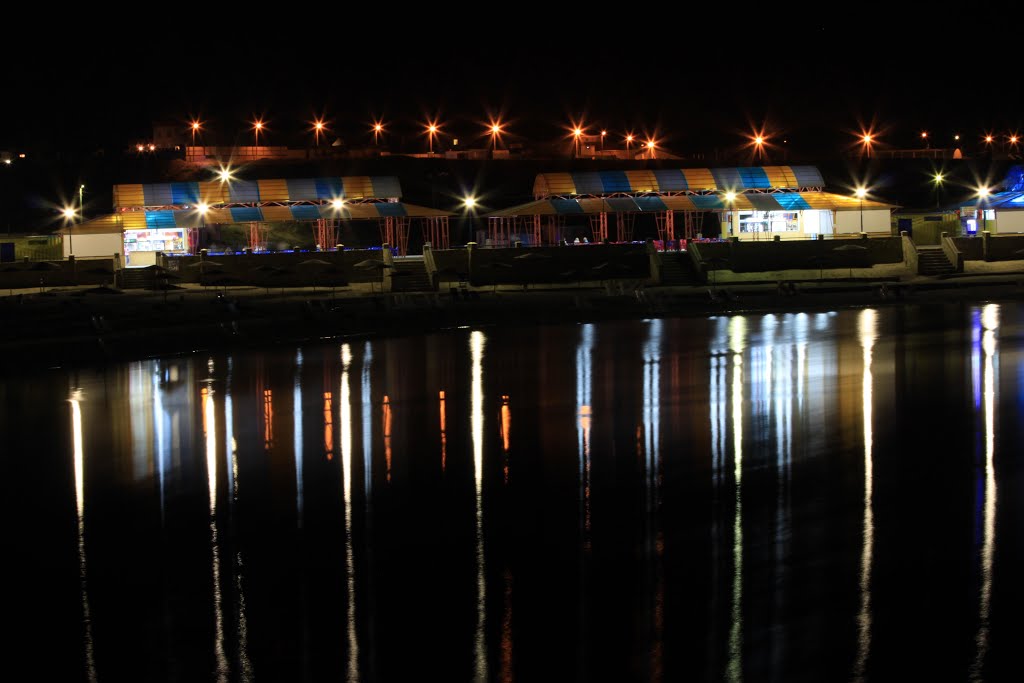 На озёрах ночью, Соль-Илецк