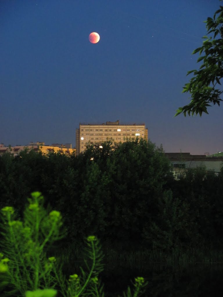 Лунное затмение, 16-этажка, Орел