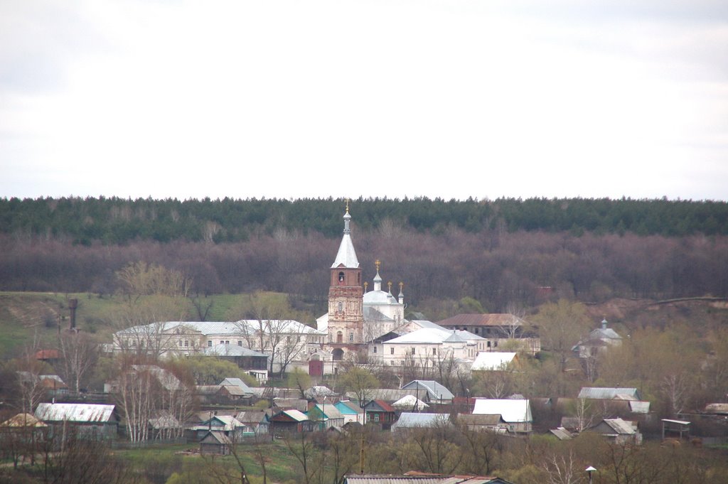 Вид на монастырь ул.Максютова, Вадинск