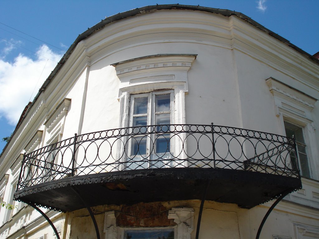 старинный балкон, Пенза