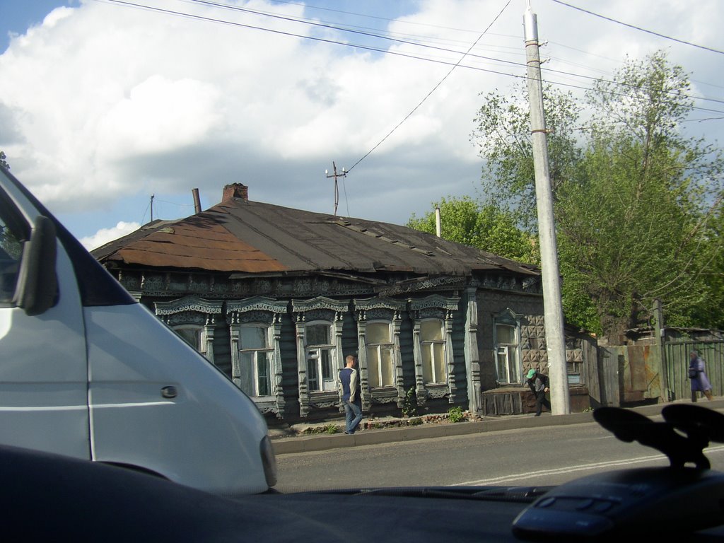 Old wooden house in Penza, Пенза