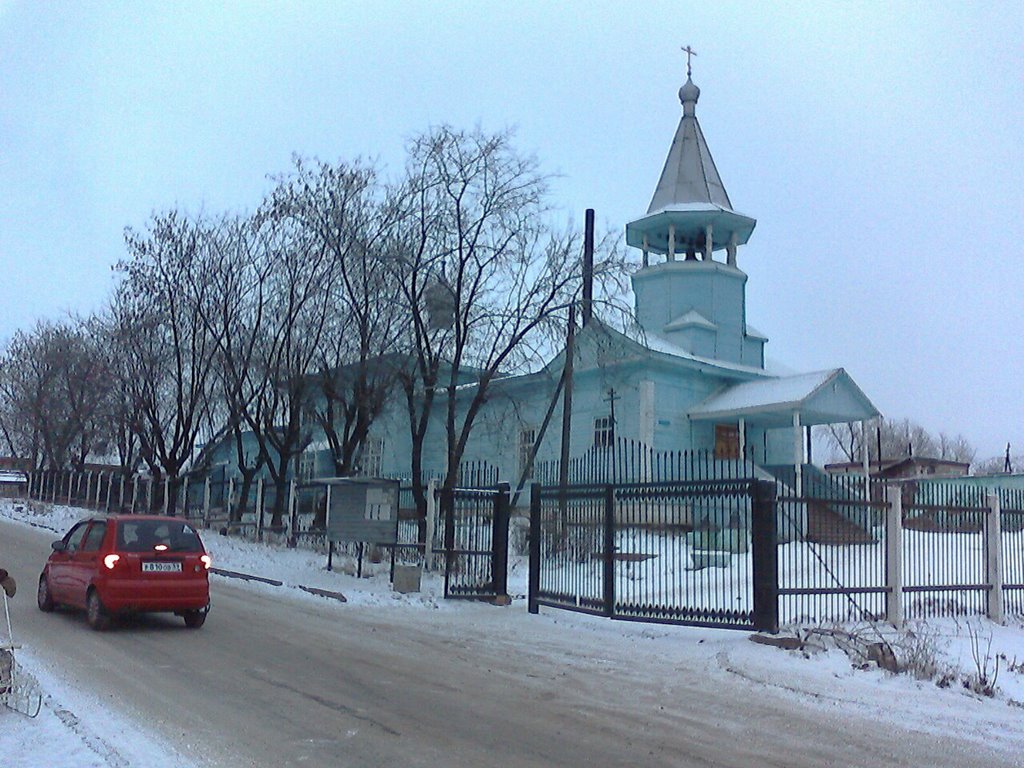 Храм Александра Невского (январь2009), Верещагино