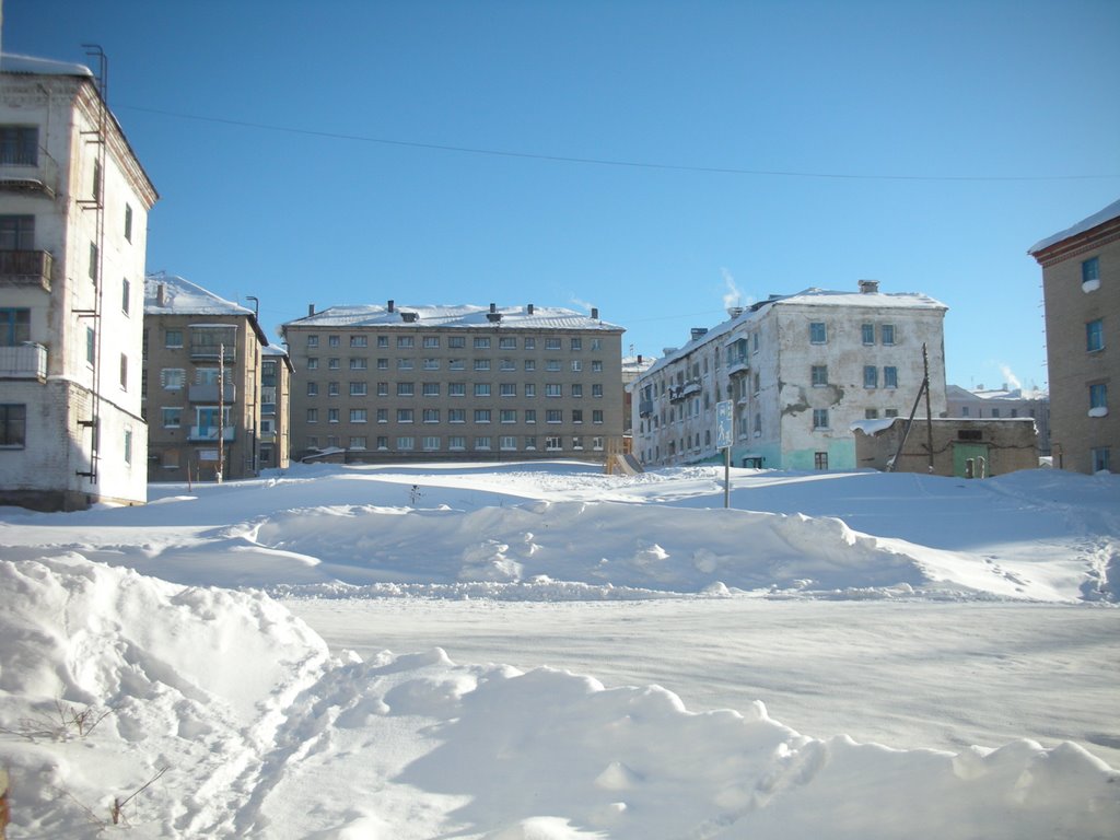 Гремячинск, центр зимой, Гремячинск