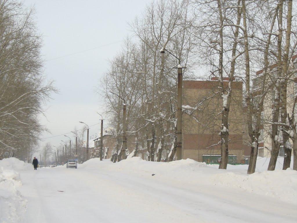 Гремячинск, ул. Ленина зимой, Гремячинск