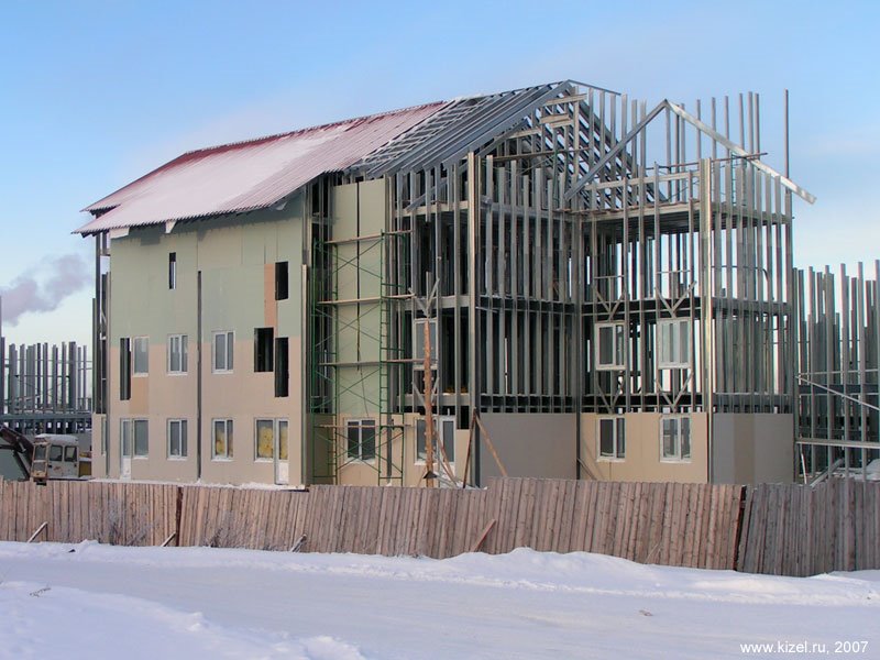 Строительство малоэтажного жилья в Кизеле, Кизел