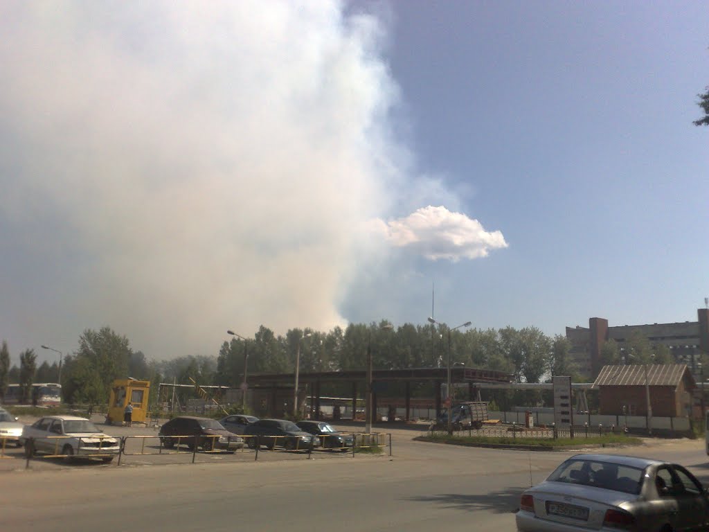 Пожар на КЦБК, Краснокамск
