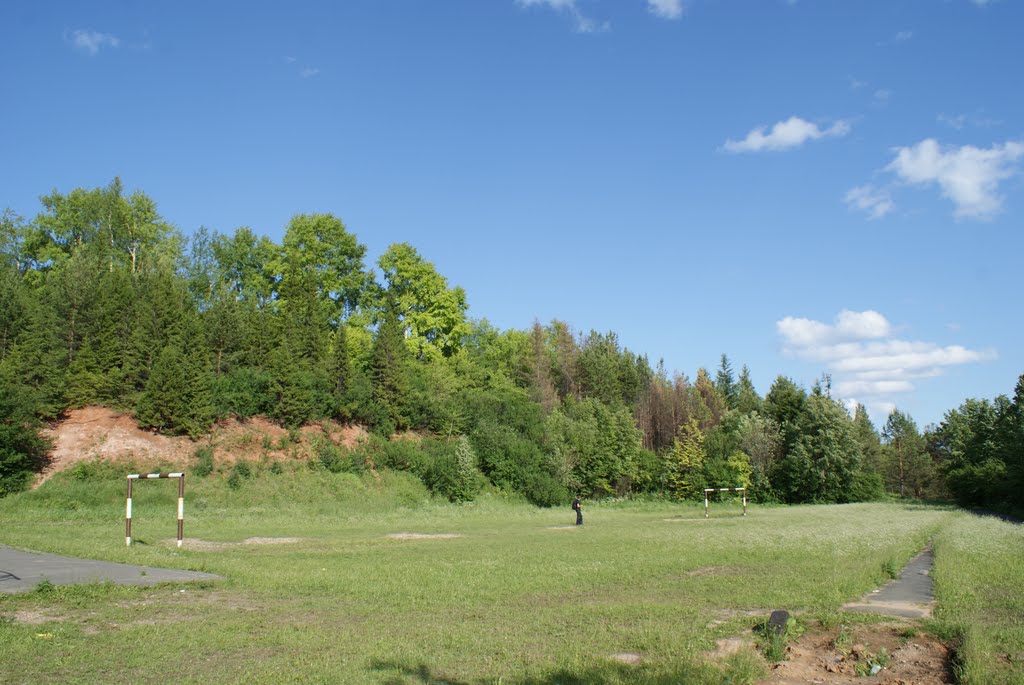 Стадион лесного техникума, Кудымкар