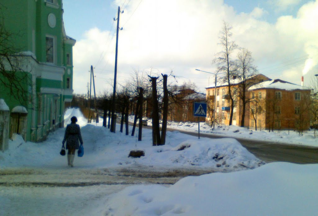 Lenina street/ул. Ленина, Лысьва