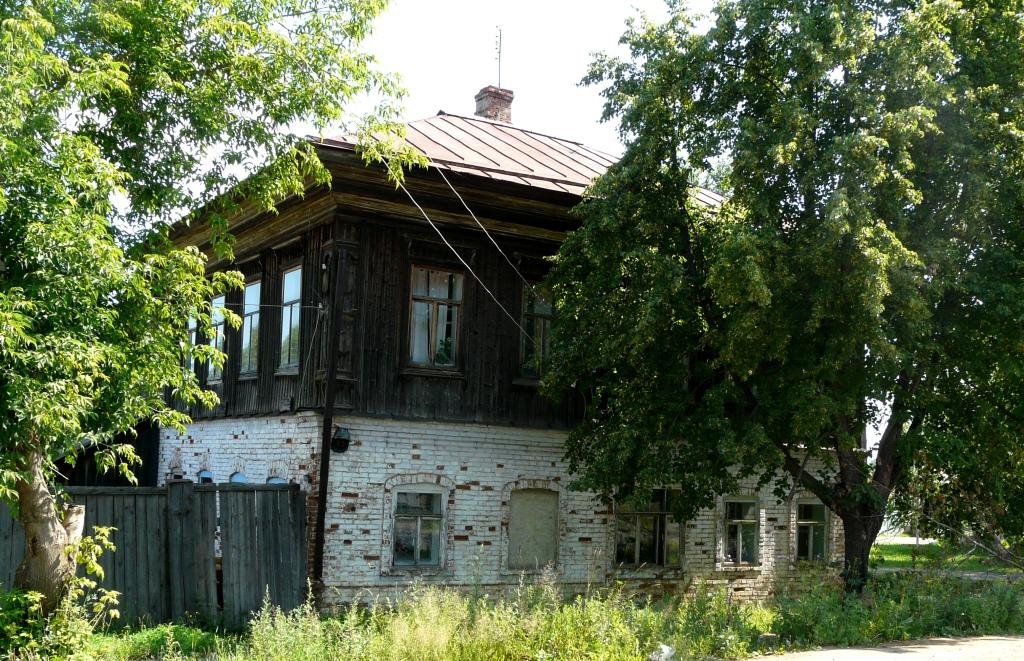 Типичный дом 19 в, Оханск