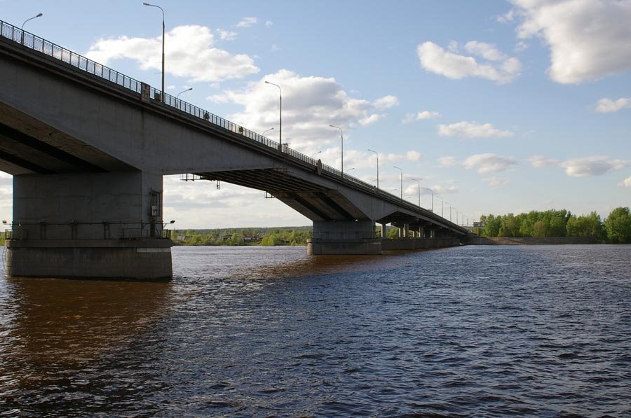 Коммунальный мост / Kommunalny (Communal) bridge over the Kama river (23/05/2007), Пермь