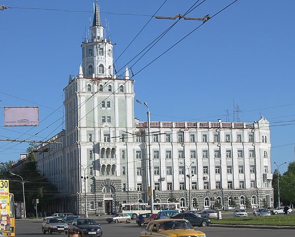 Башня смерти (Комсомольская площадь) - Deathtower on Komsomolskaya square, Пермь