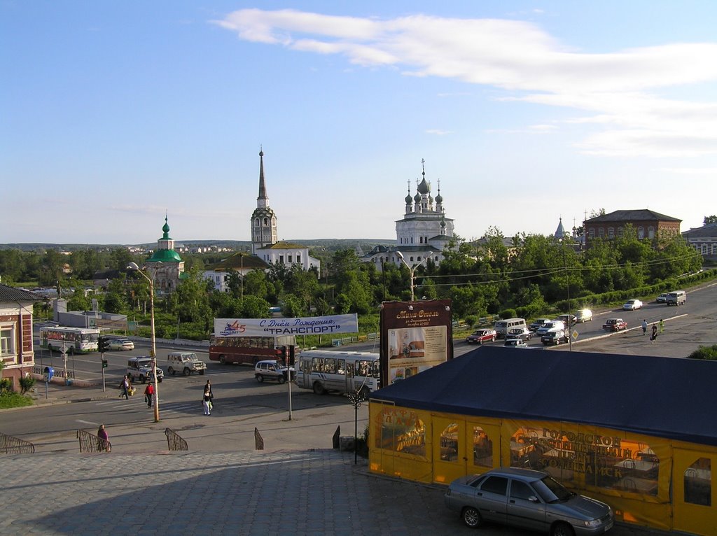 Утро в Соликамске, Соликамск