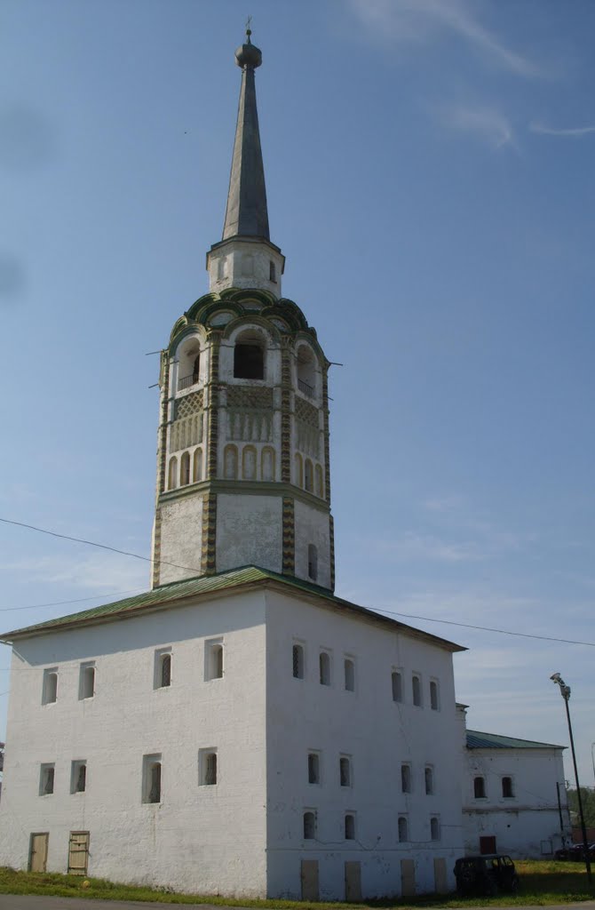Соборная колокольня - символ Соликамска., Соликамск