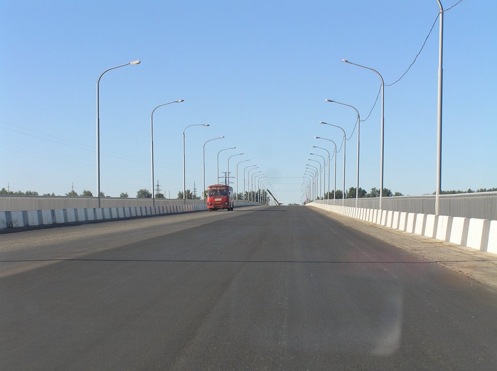 Мост через Каму между Усольем и Березниками, Усолье