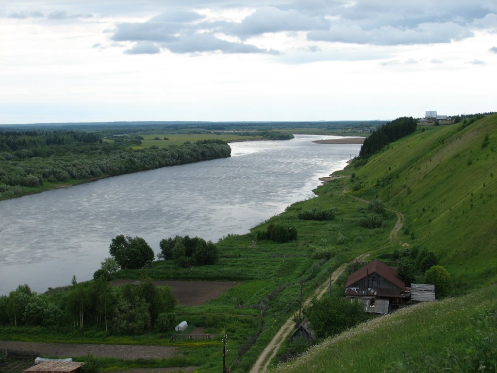 Река Колва, Чердынь