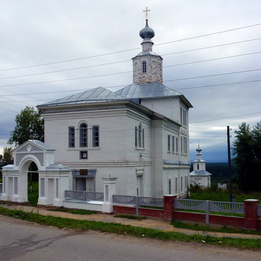 Успенская церковь и Спасская часовня, Чердынь, Чердынь