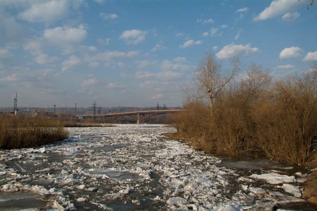 Ледоход на реке Чусовой, Чусовой