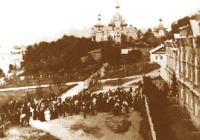 Свято-Троицкий Николаевский мужской монастырь в 1910 году, Горные Ключи