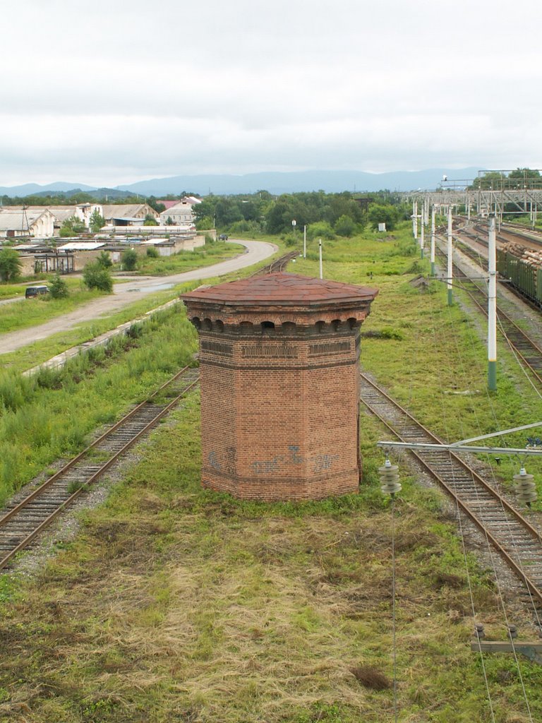 Башня для заправки паровозов водой, Дальнереченск