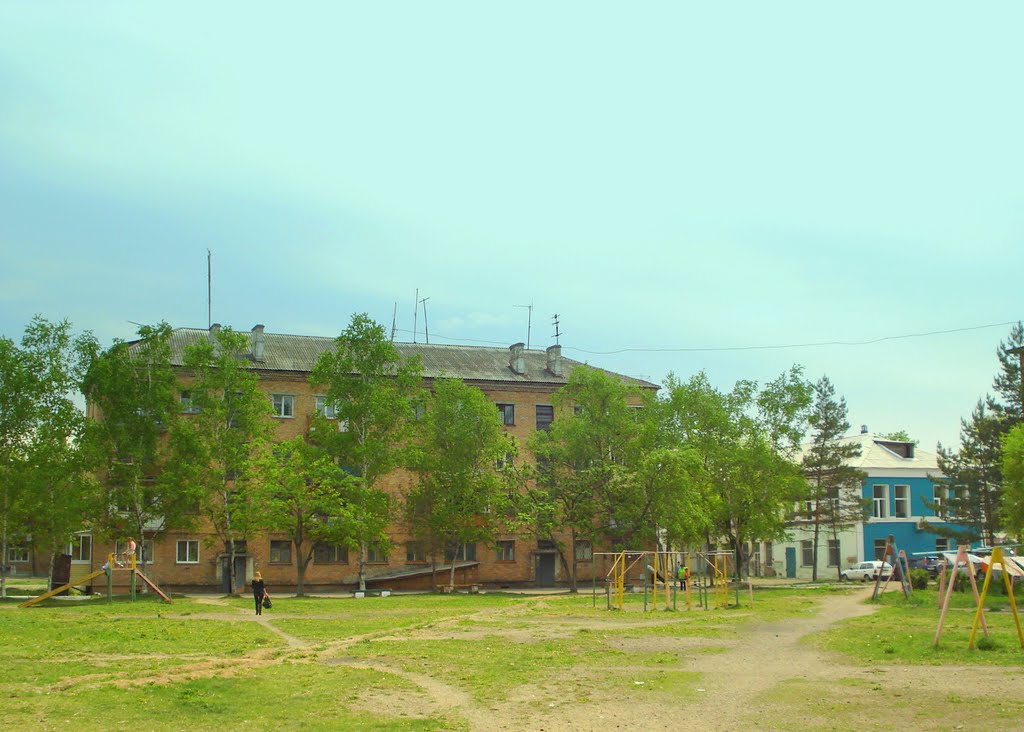 Вид на дом по ул.Героев Даманского ,36"А", Дальнереченск
