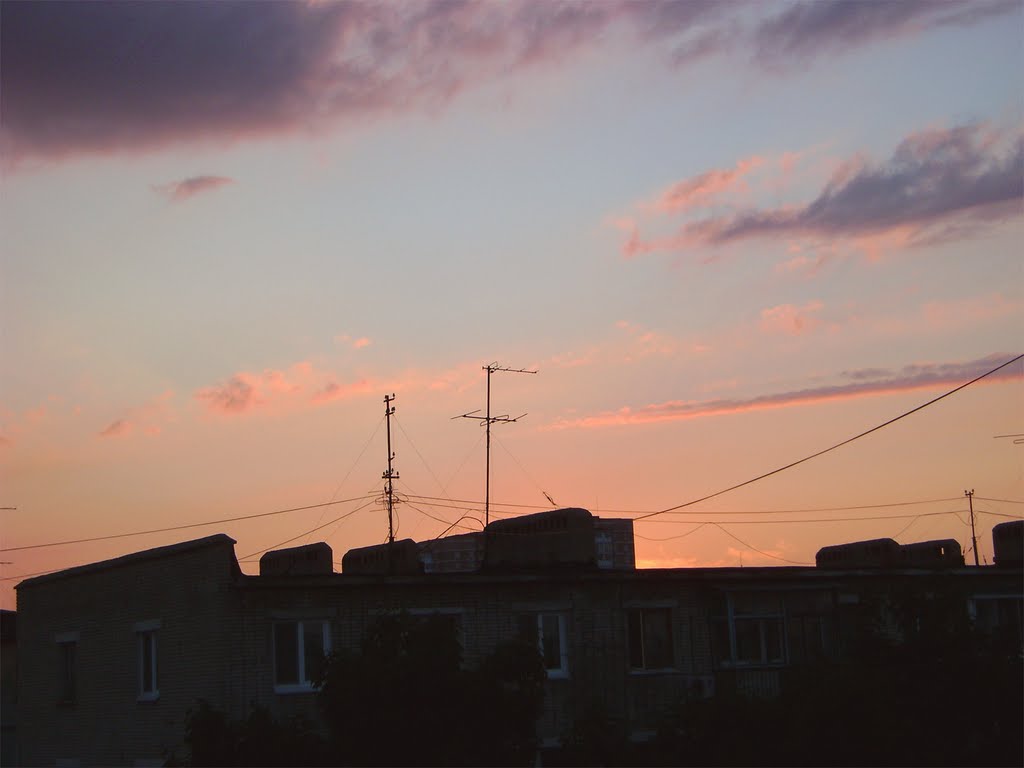 Закат над Уссурийском/ Sunset over the Ussuriysk, Уссурийск