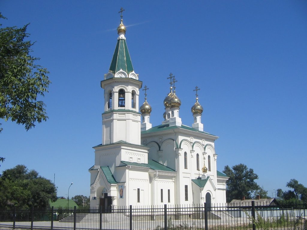 Свято-Николаевский храм (ул. Некрасова- ул. Комарова), Уссурийск