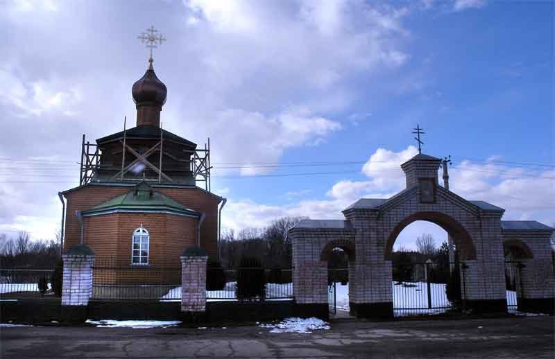 Новосокольники. Церковь Николая Чудотворца 1993г., Новосокольники